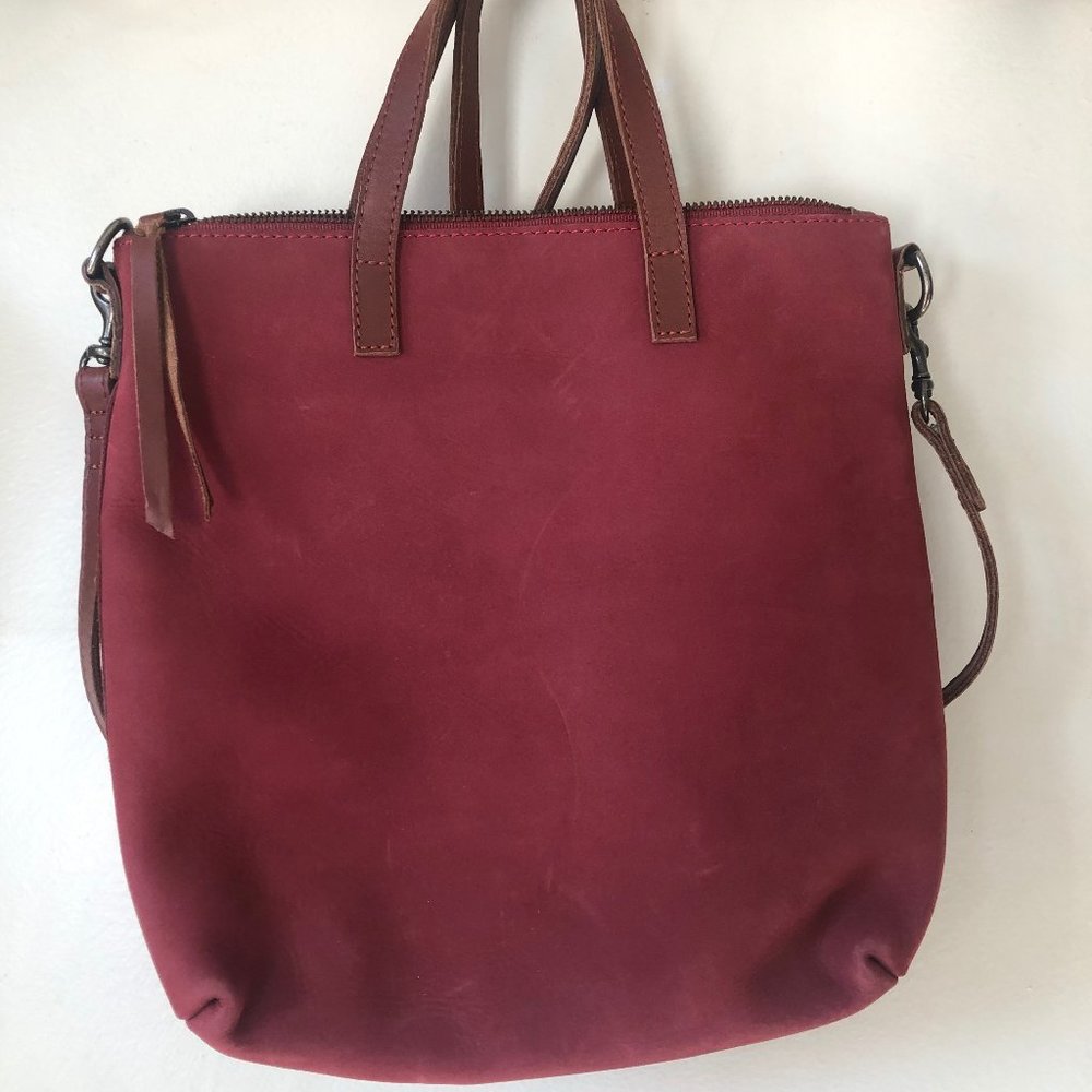 ABLE Abera Crossbody - Brick Red - NWT